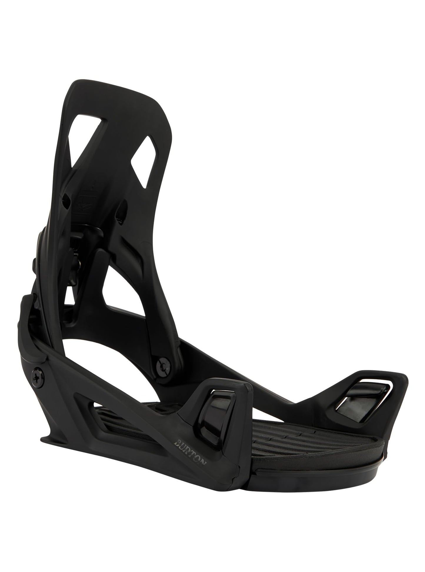 Burton Men's Step On Re:Flex Snowboard Bindings, Black, M