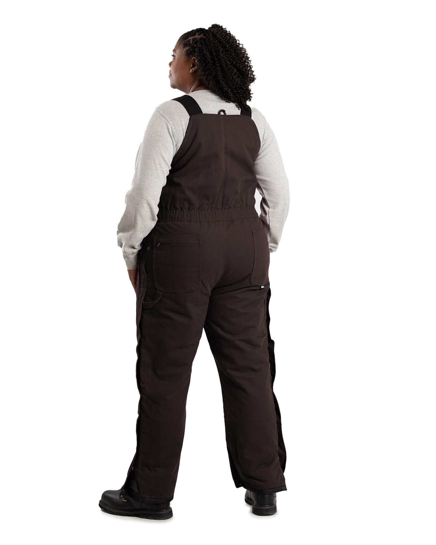 Berne Women's Softstone Duck Insulated Bib Overall