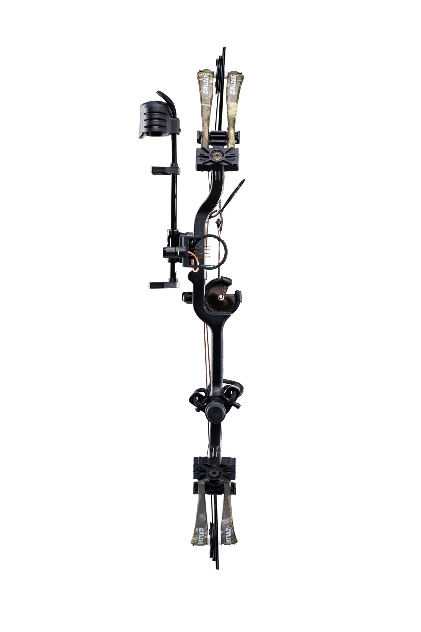 Bear Cruzer G4 Ready to Hunt Compound Archery Bow, 70lb. Draw Weight, Left Hand, Black/Mossy Oak Roots