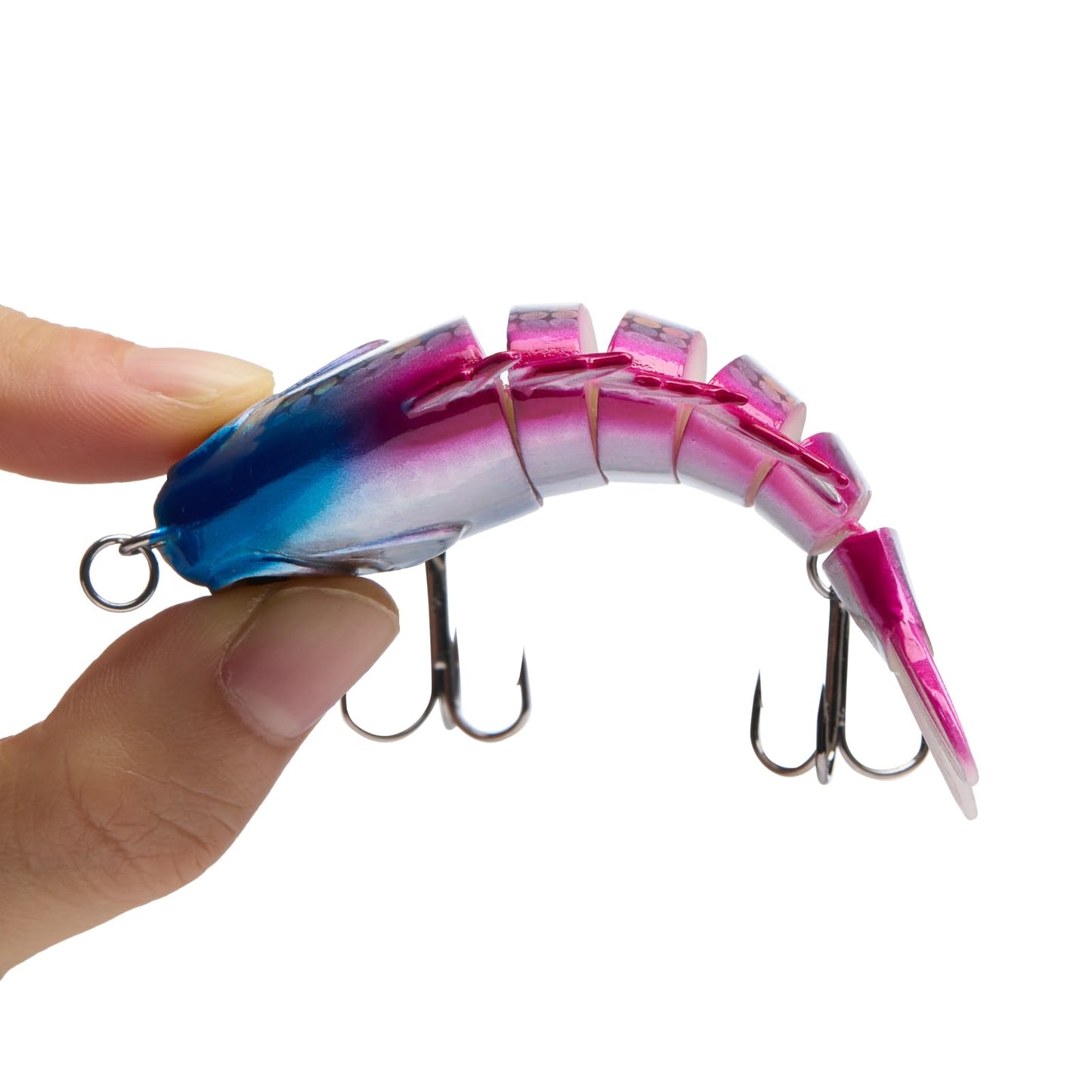 BASSDASH SwimPanfish Multi Jointed Panfish Bluegill Swimbaits Hard Topwater Bass Lures Fishing Lure Crank Saltwater 3.5in/0.85oz