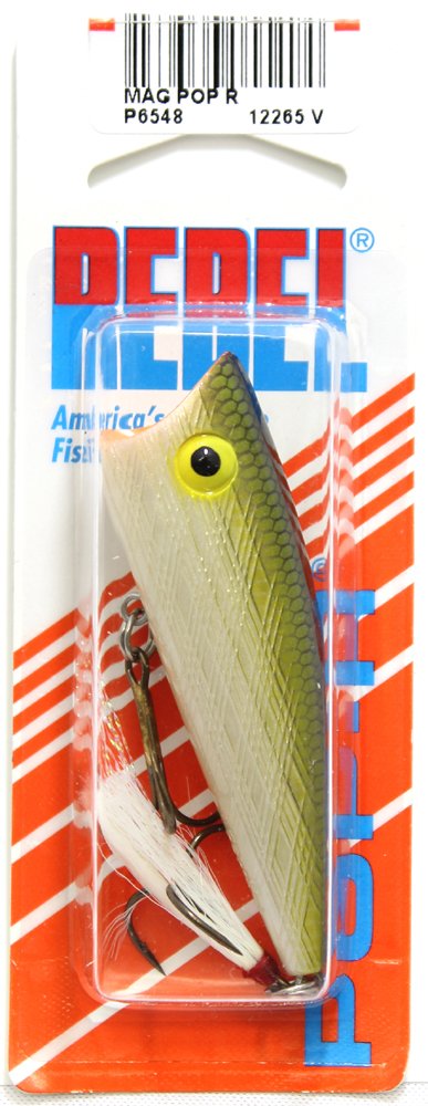 Rebel Lures Pop-R Topwater Popper Fishing Lure