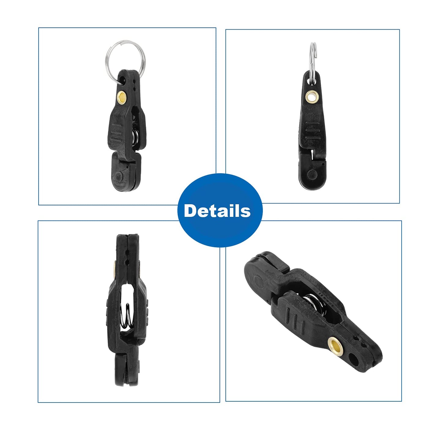 10Pcs Heavy Tension Downrigger Release Clips for Offshore Fishing, Planer Board, Weight, Kite