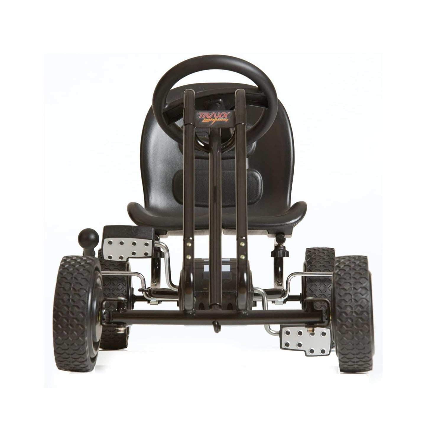 hauck Kids Pedal Go Kart, 4 Wheel Bike Cart, Ages 4-8, Lightning Ride, Race Green