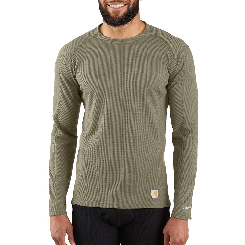 Carhartt Men's MBL113 Base Force® Midweight Base Layer Classic Crew