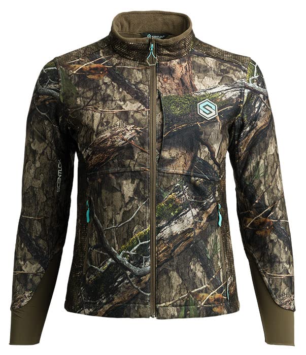 ScentLok Forefront Midweight Water Repellent Camo Hunting Jacket for Women
