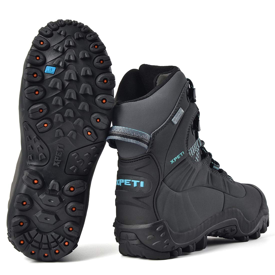 XPETI Women's Thermator Mid High-Top Waterproof Outdoor Hiking Boot