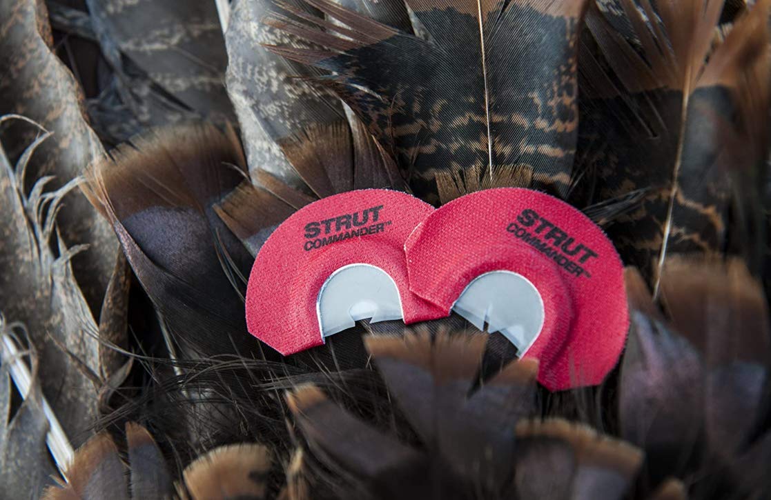 Strut Commander Turkey Mouth Call | Must Have Hunting Accessory | Turkey Hunting Reed Realistic Sound Mouth Call