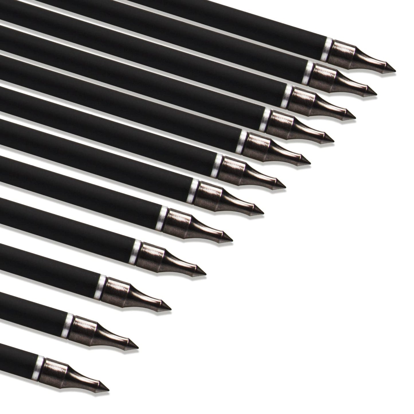 31inch Carbon Arrow Archery Targeting Practice Hunting Arrows for Compound & Recurve Bow with Removable Tips(Pack of 12)