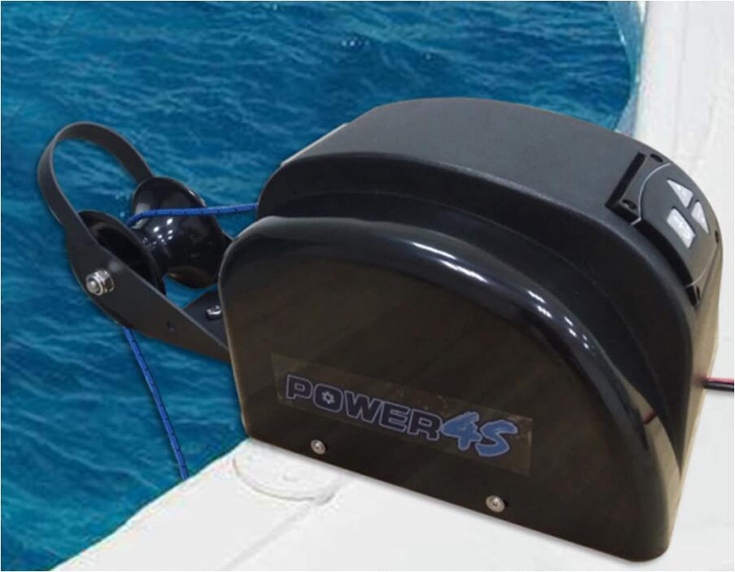 Electric Anchor Winch,Marine Anchor Winch 12V,Saltwater Boat Anchor Windlass Kit with Wireless Remote Control,Heavy Duty Towing Winches
