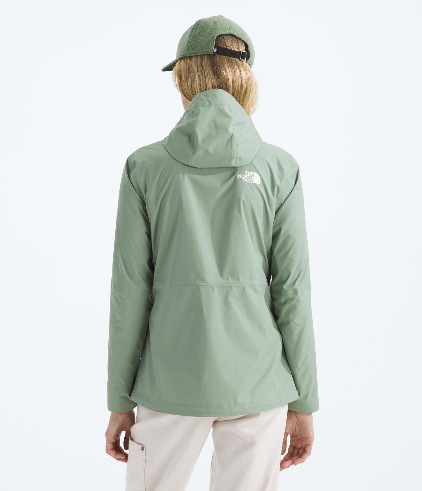 THE NORTH FACE Women's Alta Vista Rain Jacket | 3 Piece Hood With Adjustable Cinch-cord, Waterproof, Breathable