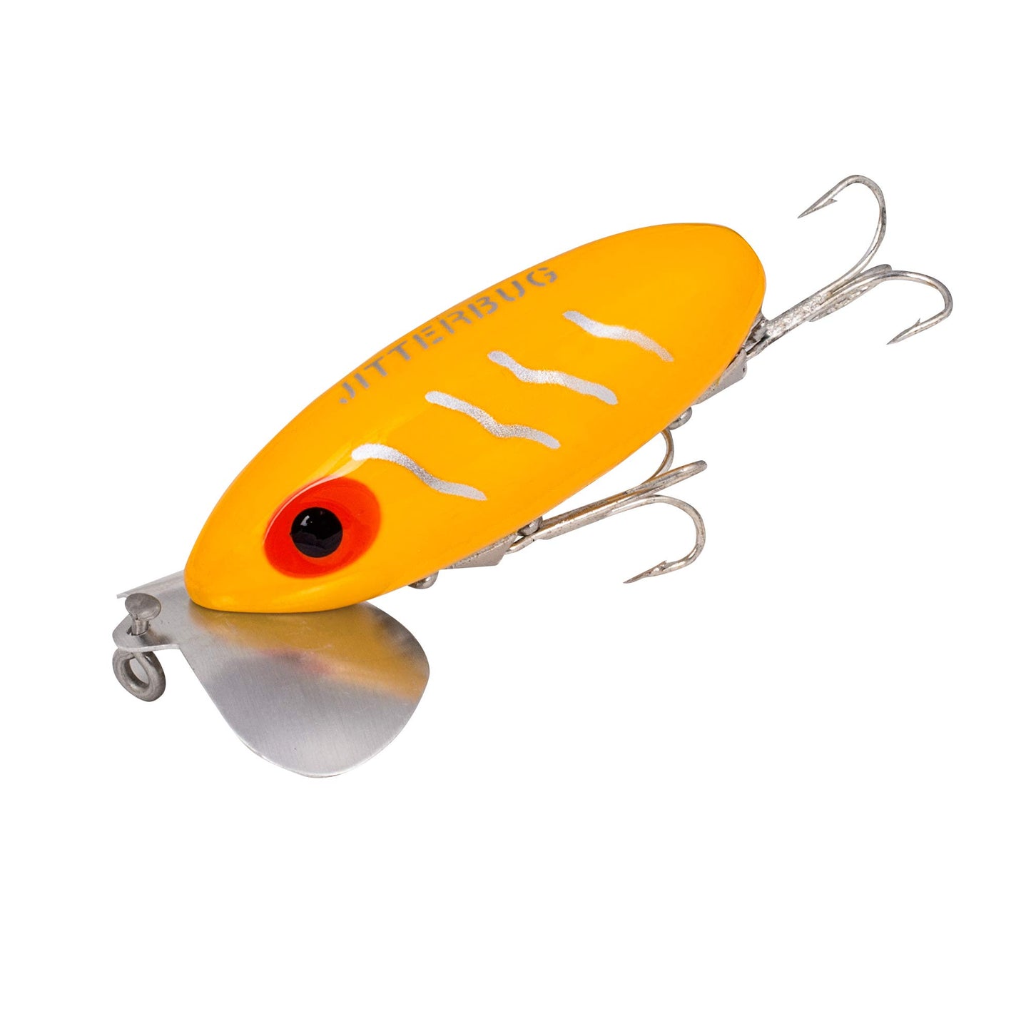 Jitterbug Topwater Bass Fishing Lure - Excellent for Night Fishing