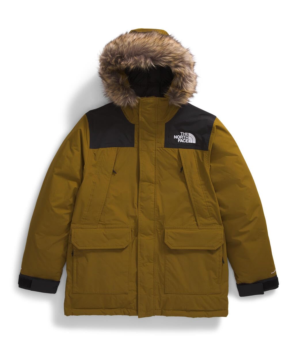 THE NORTH FACE Men's McMurdo Parka | Long Waterproof Winter Jacket With 600 Fill Waterfowl Down Insulation