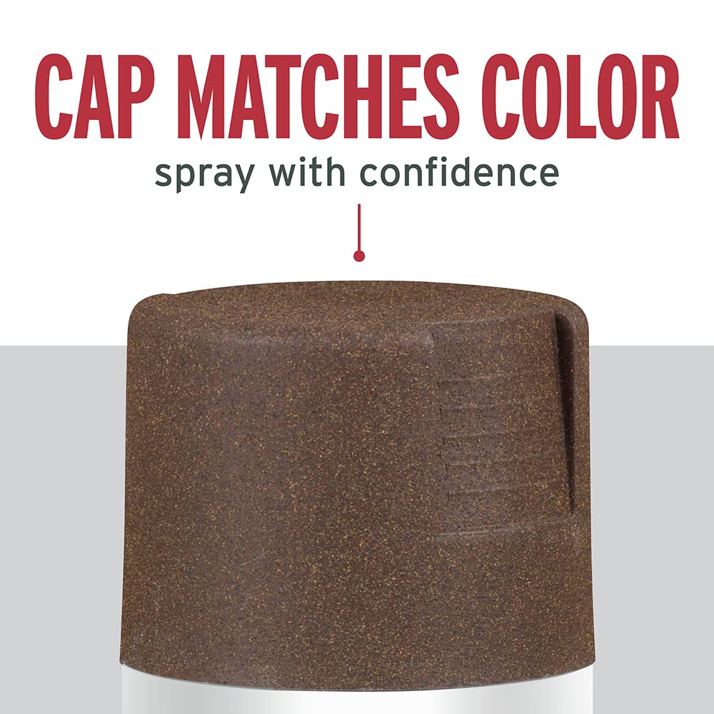 Rust-Oleum 223524-6PK Stops Rust Multi-Color Textured Spray Paint, 12 oz, Desert Bisque, 6 Pack, Beige