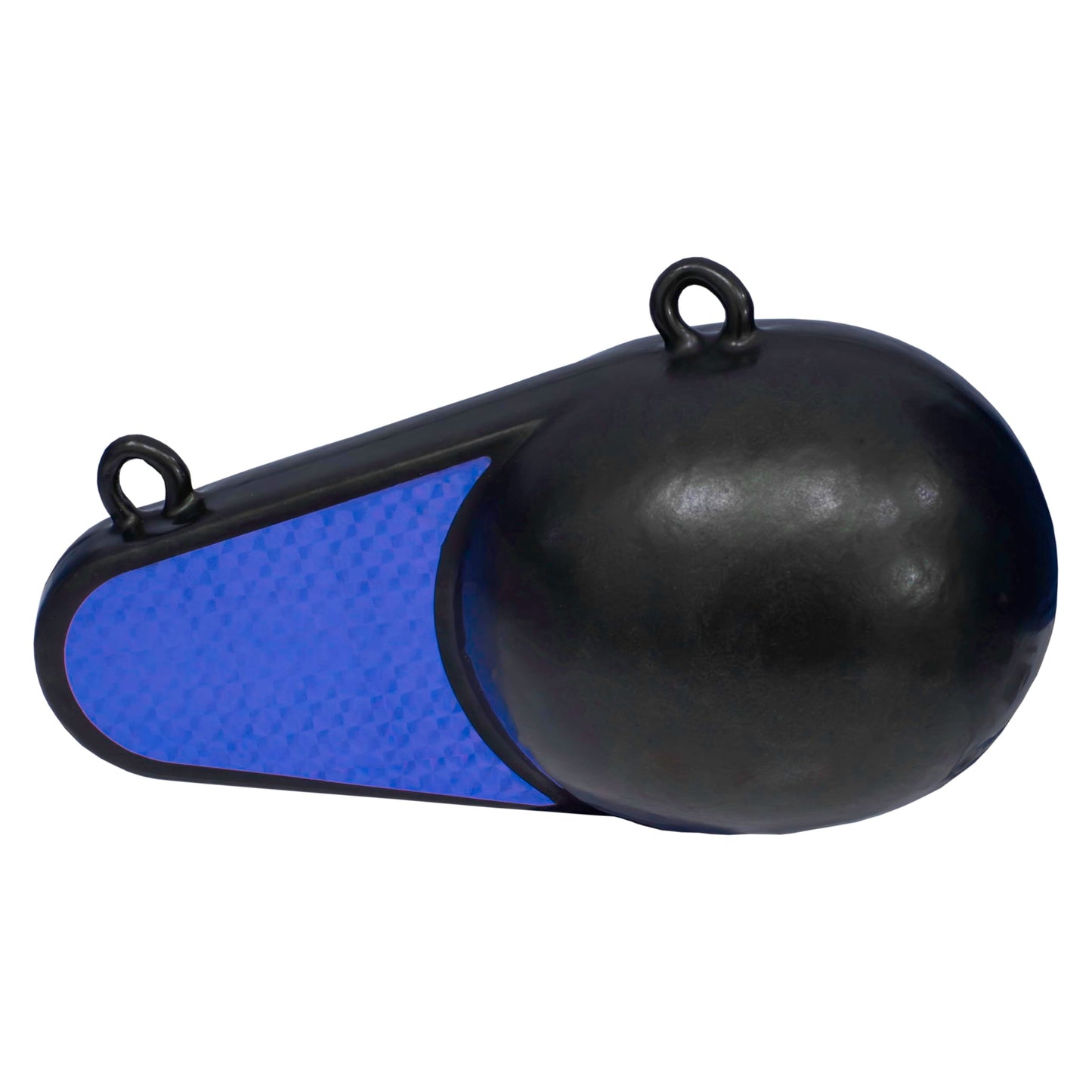 Extreme Max 3006.6747 Pancake Downrigger Weight with Protective Coating - 8 lbs.,Black