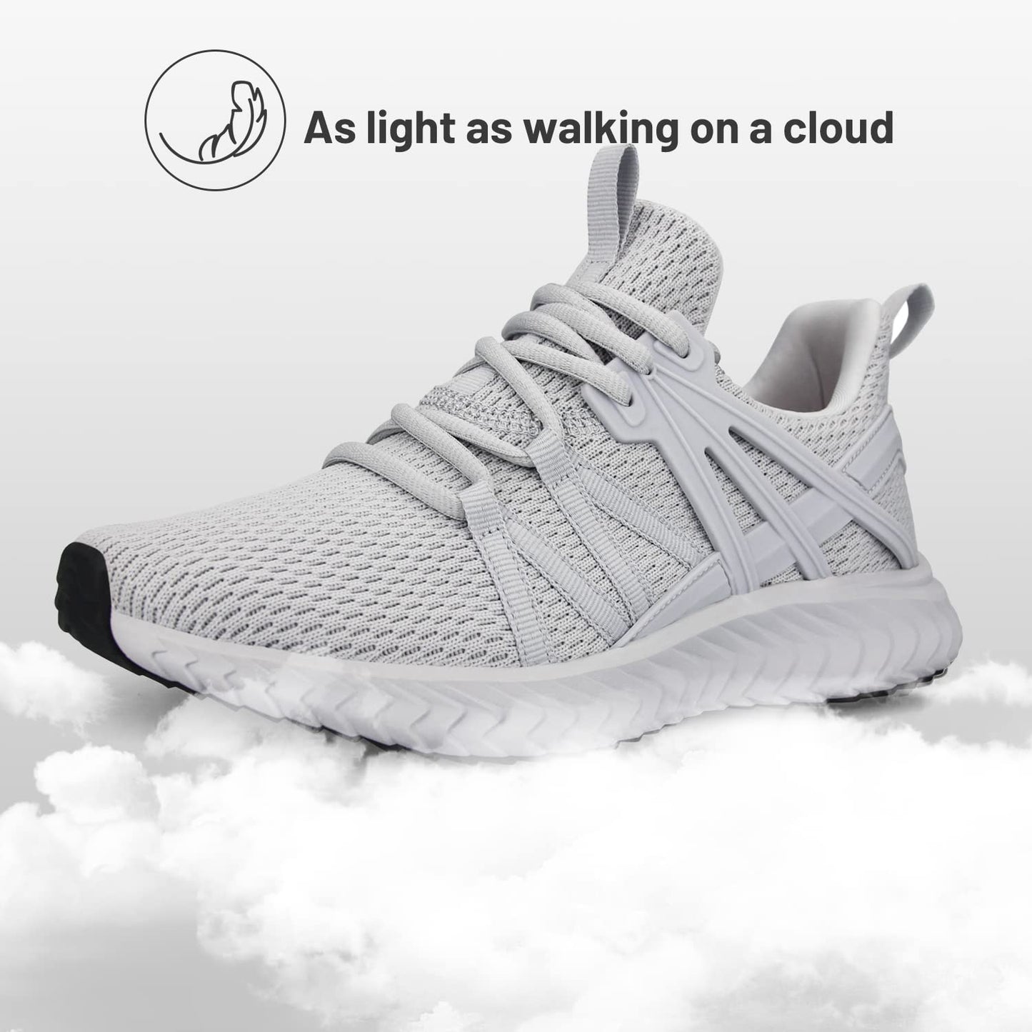 Abboos Womens Slip On Sneakers Women Walking Tennis Shoes Lightweight Casual Sneakers for Gym Travel Work