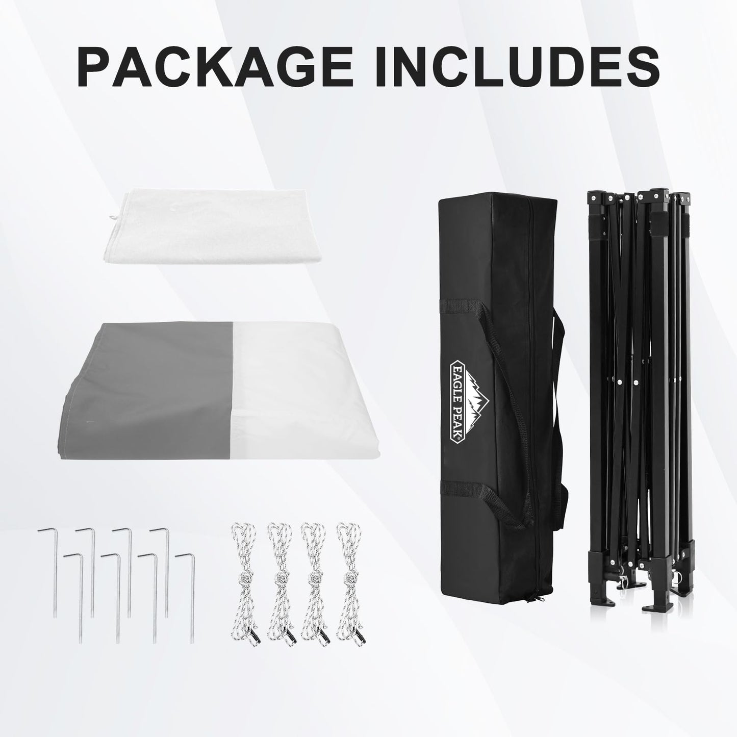 EAGLE PEAK Flex Compact 4x4 Pop-up Canopy Changing Room, Portable Dressing Room, Privacy Changing Tent for Indoor Fashion Photoshoots, Camping, or Pool, Purple