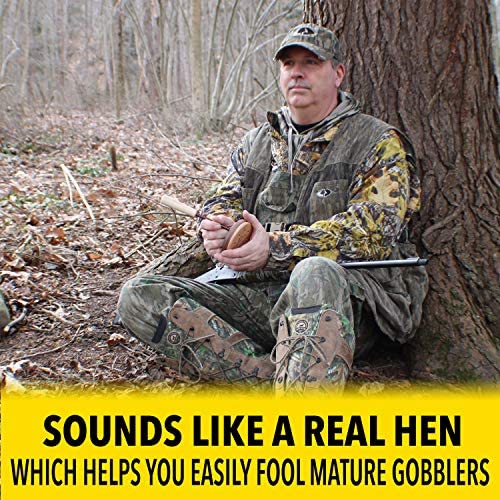 Turkey Pot Calls – Turkey Glass Calls & Slate Calls with Strikers – Realistic Turkey Calls for Hunting and Lures