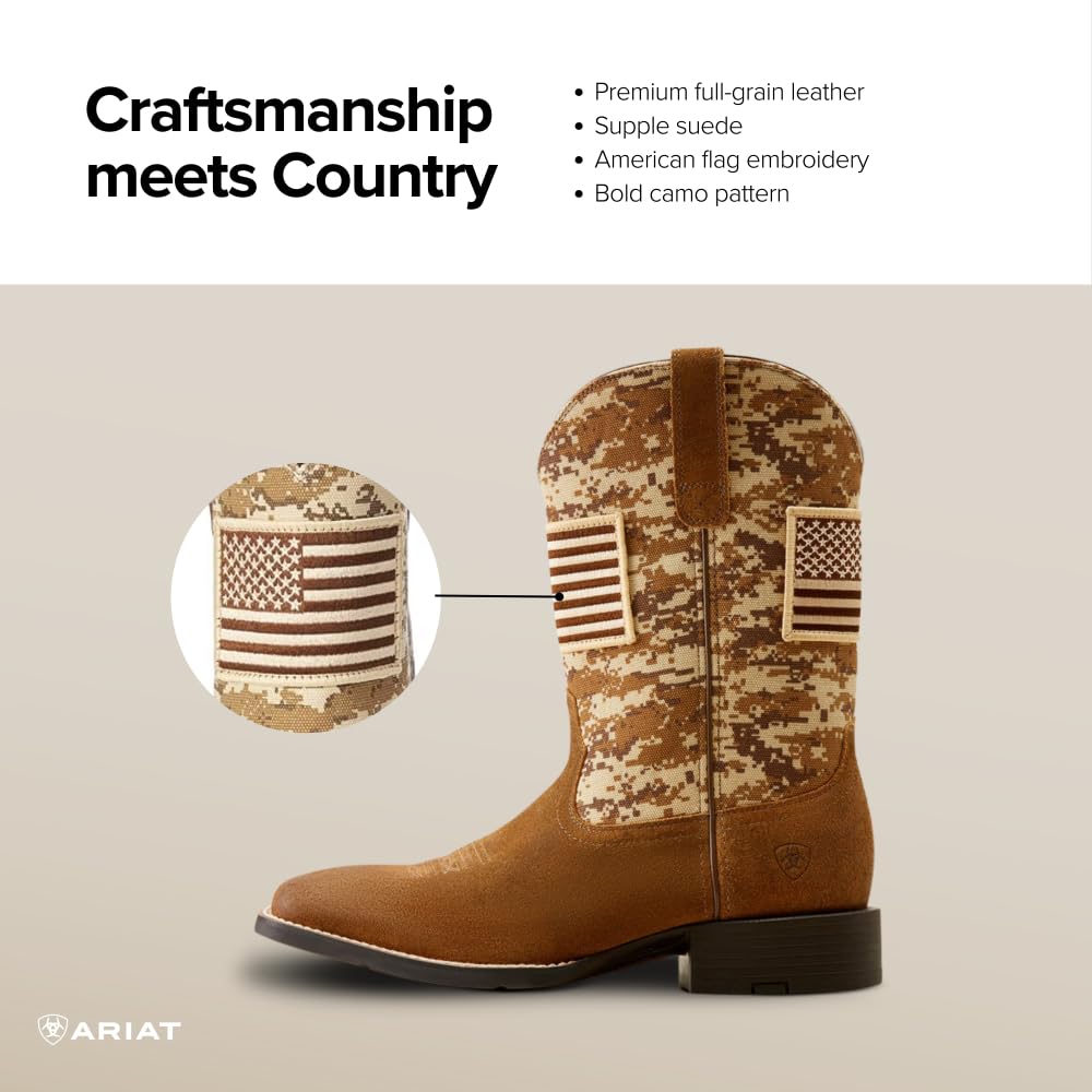 ARIAT Sport Patriot Mens Boot