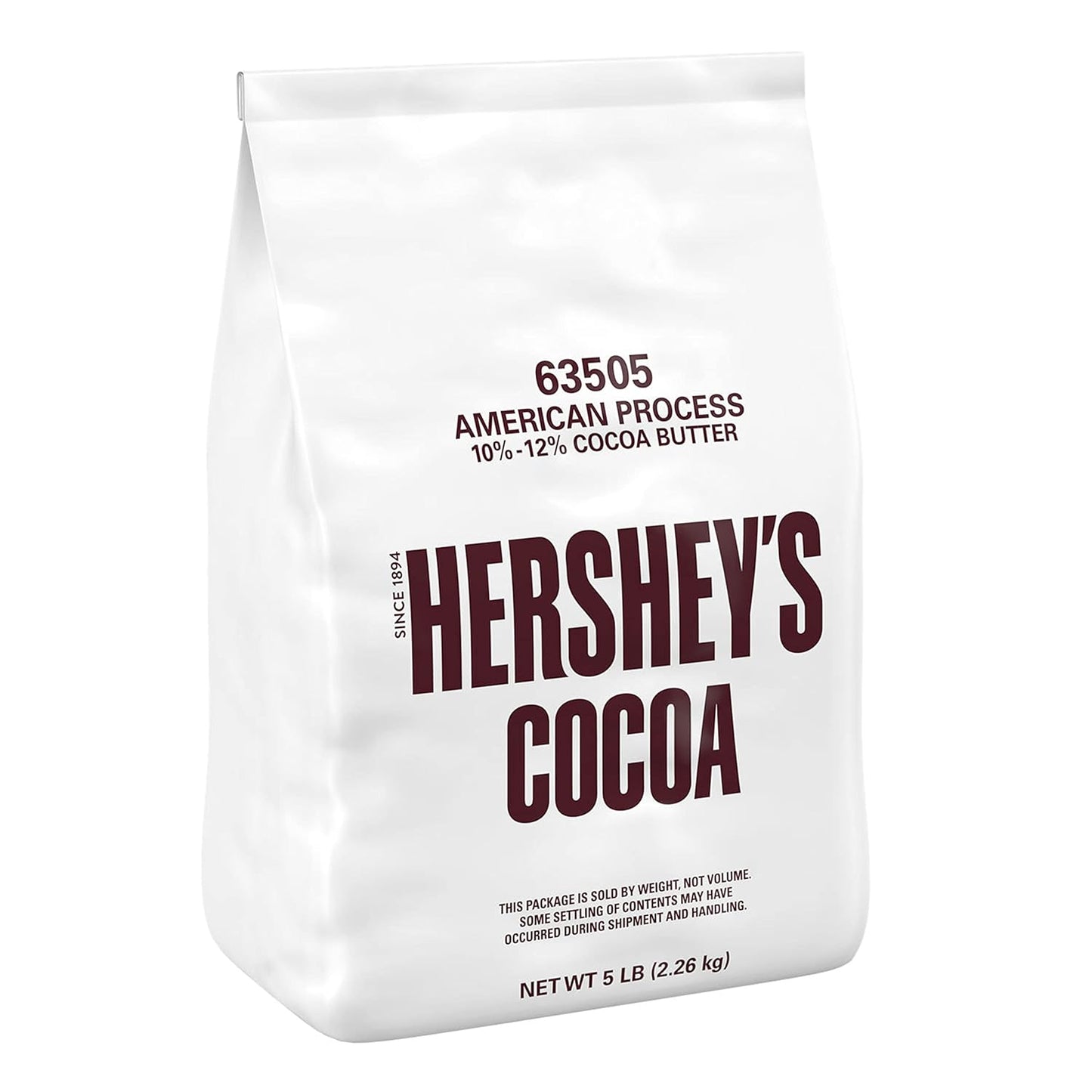 HERSHEY'S Cocoa Powder Bulk Bag, 5 lb