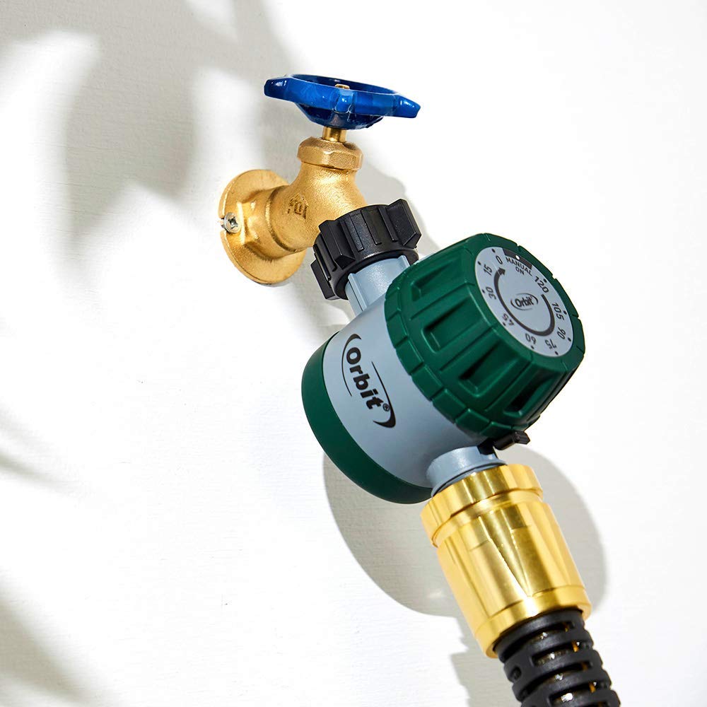 Orbit 62034 Mechanical Watering Hose Timer, Colors May Vary