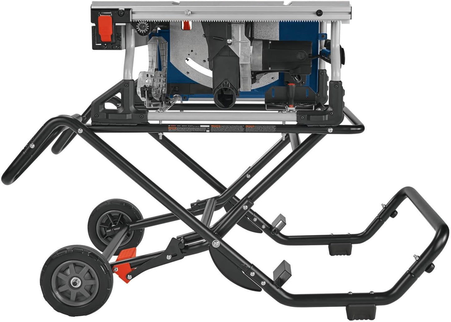 BOSCH GTS15-10 10 Inch Portable Jobsite Table Saw with Gravity-Rise Wheeled Stand, 15 Amp, 32-1/8 Inch Rip Capacity, 4 HP