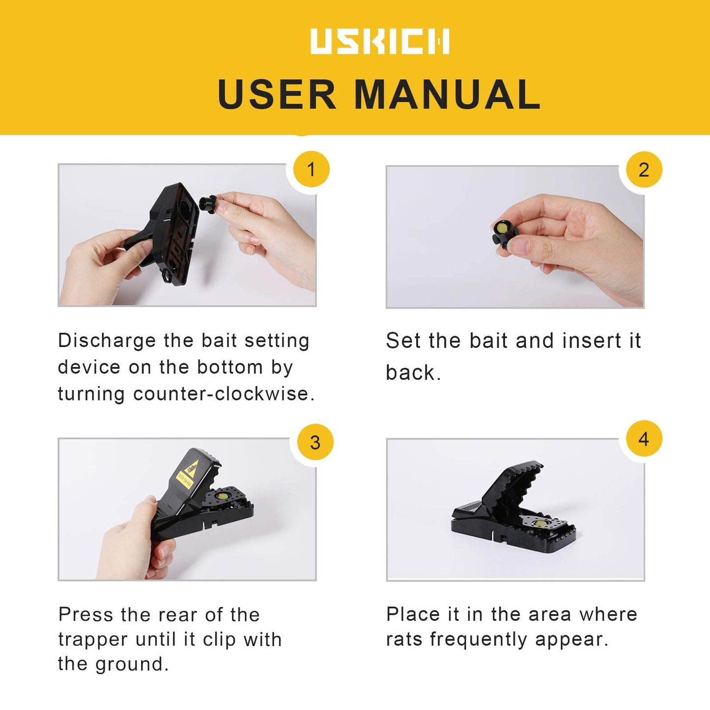 Mouse Traps,Mice Traps for House,Small Rat Traps That Work,Mice Killer Indoor Mouse Snap Traps No See Kill Mousetraps Quick Effective Mouse Catcher for Family and Pet-20 Pack