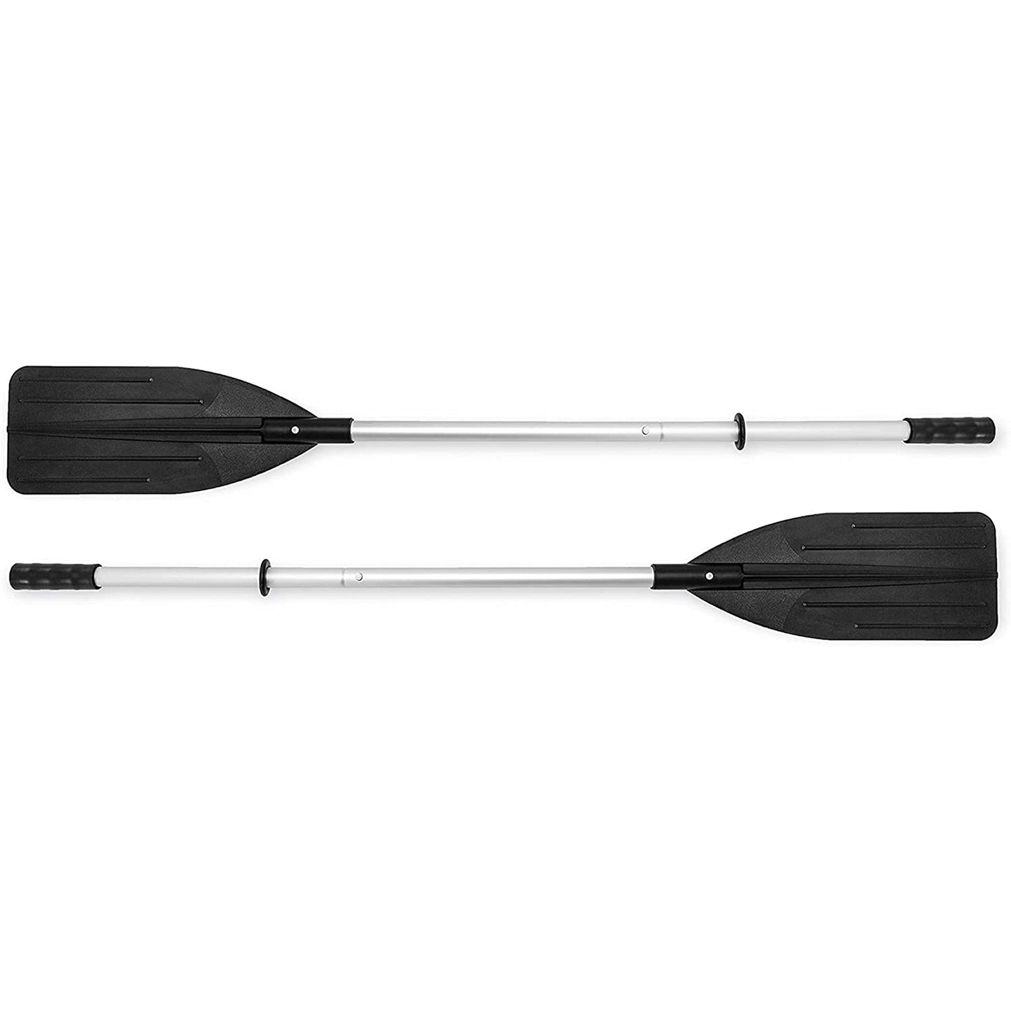 INTEX Excursion Inflatable Boat Series: Includes Deluxe 54in Boat Oars and High-Output Pump – SuperTough PVC – Adjustable Seats with Backrest – Fishing Rod Holders – Welded Oar Locks