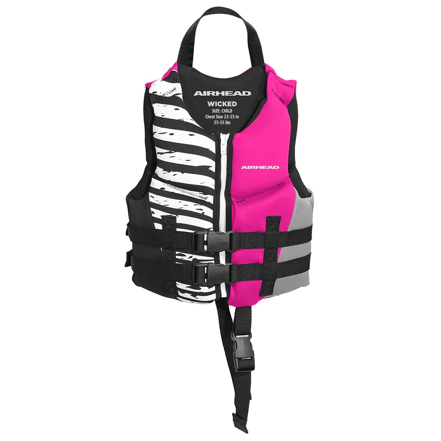 Airhead Wicked Kwik-Dry NeoLite Flex Lift Jacket | US Coast Guard Approved, Designed for Water Sports, Multiple Sizes