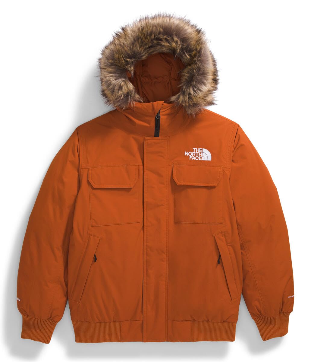 THE NORTH FACE Men's McMurdo Bomber Jacket | Waterproof, Waterfowl Down Insulation, Hooded Jacket