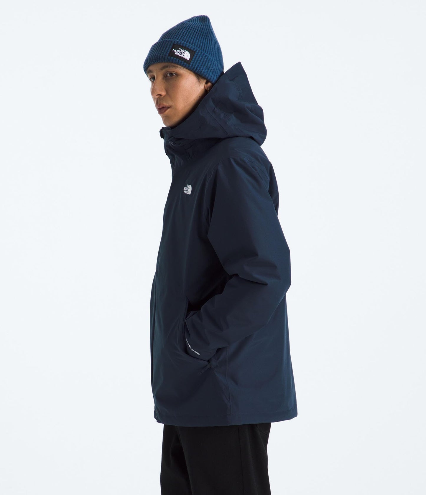 THE NORTH FACE Men's Carto Mono Triclimate Hooded Jacket (Standard & Big Size) | Insulated Winter Coat Wind & Water Resistant