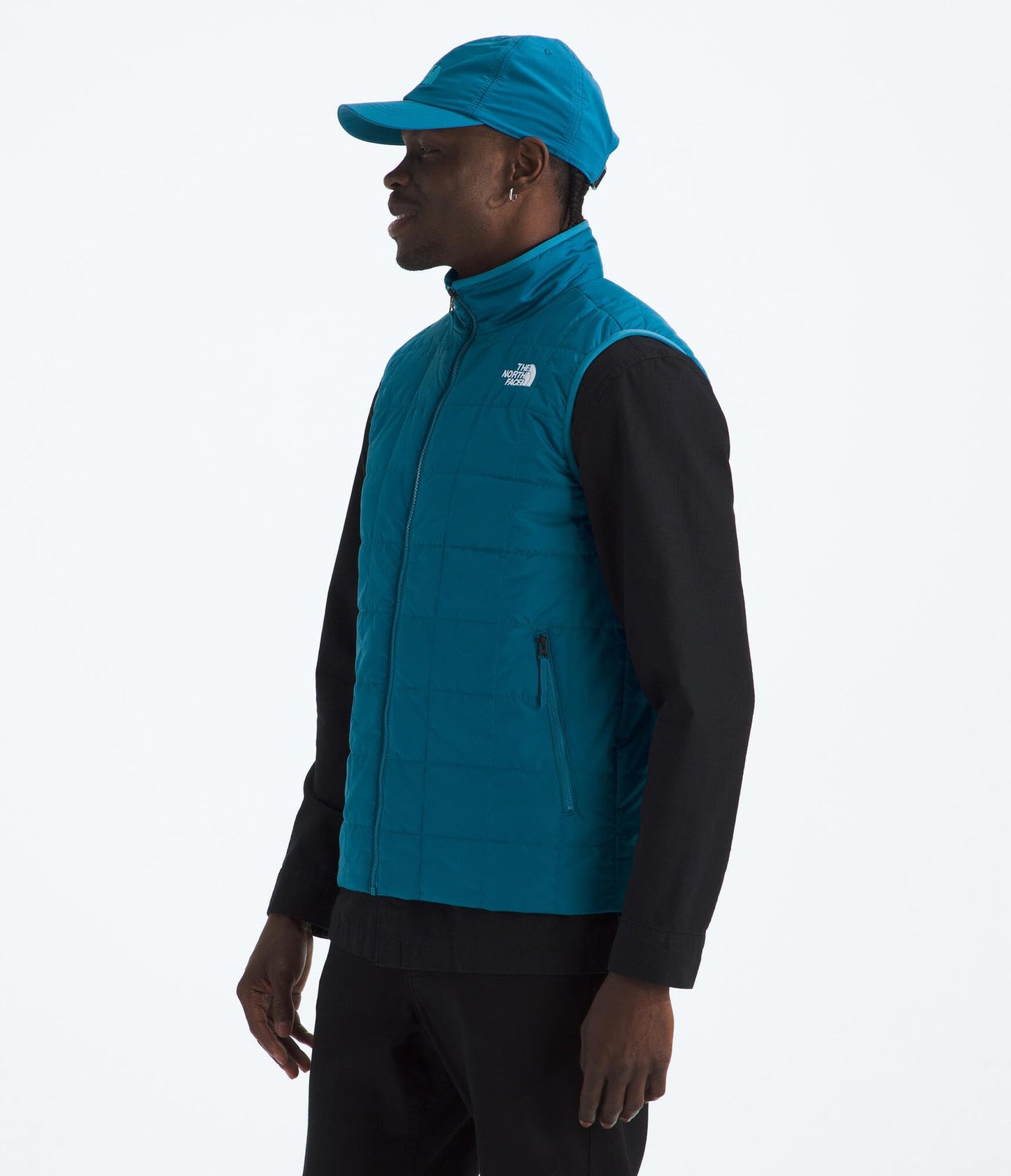 THE NORTH FACE Men's Junction Insulated Vest | Water Resistant With Heatseeker Insulation, Stretch Bindings & Zip Pockets