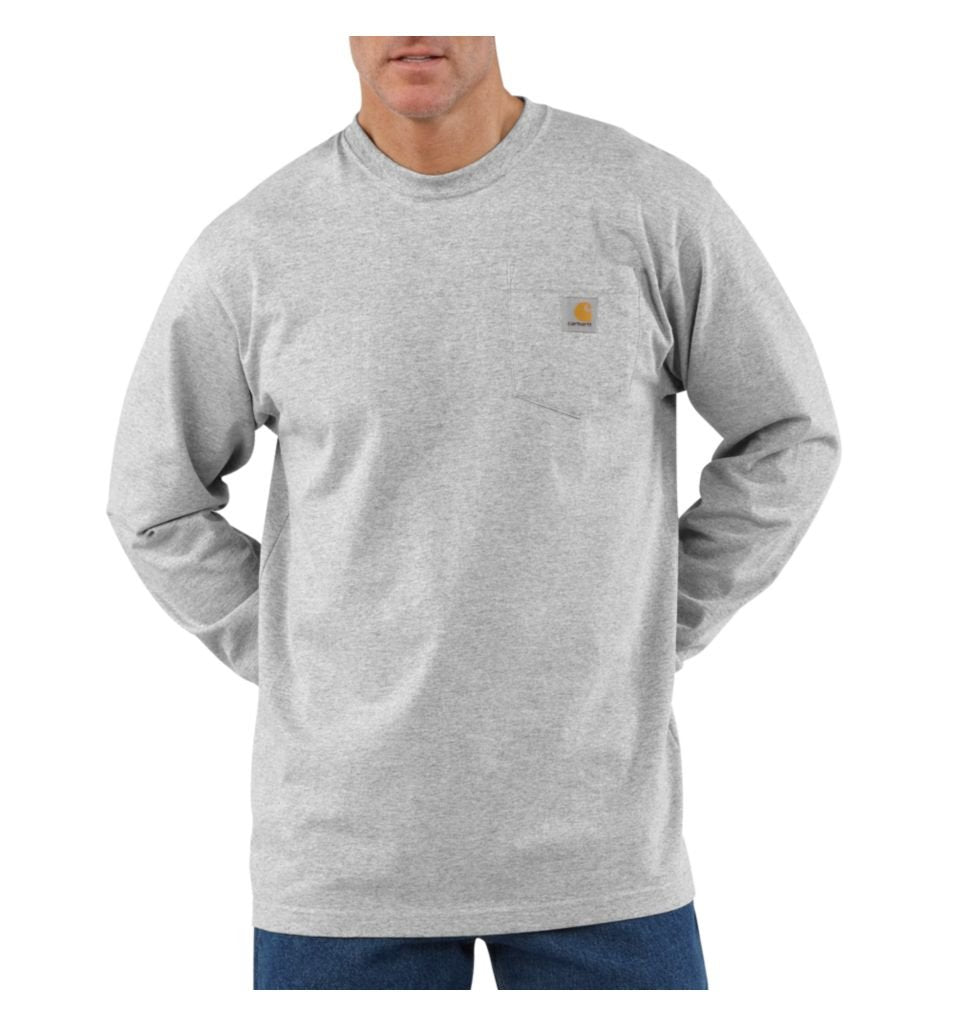 Carhartt Men's Loose Fit Heavyweight Long-Sleeve Pocket T-Shirt