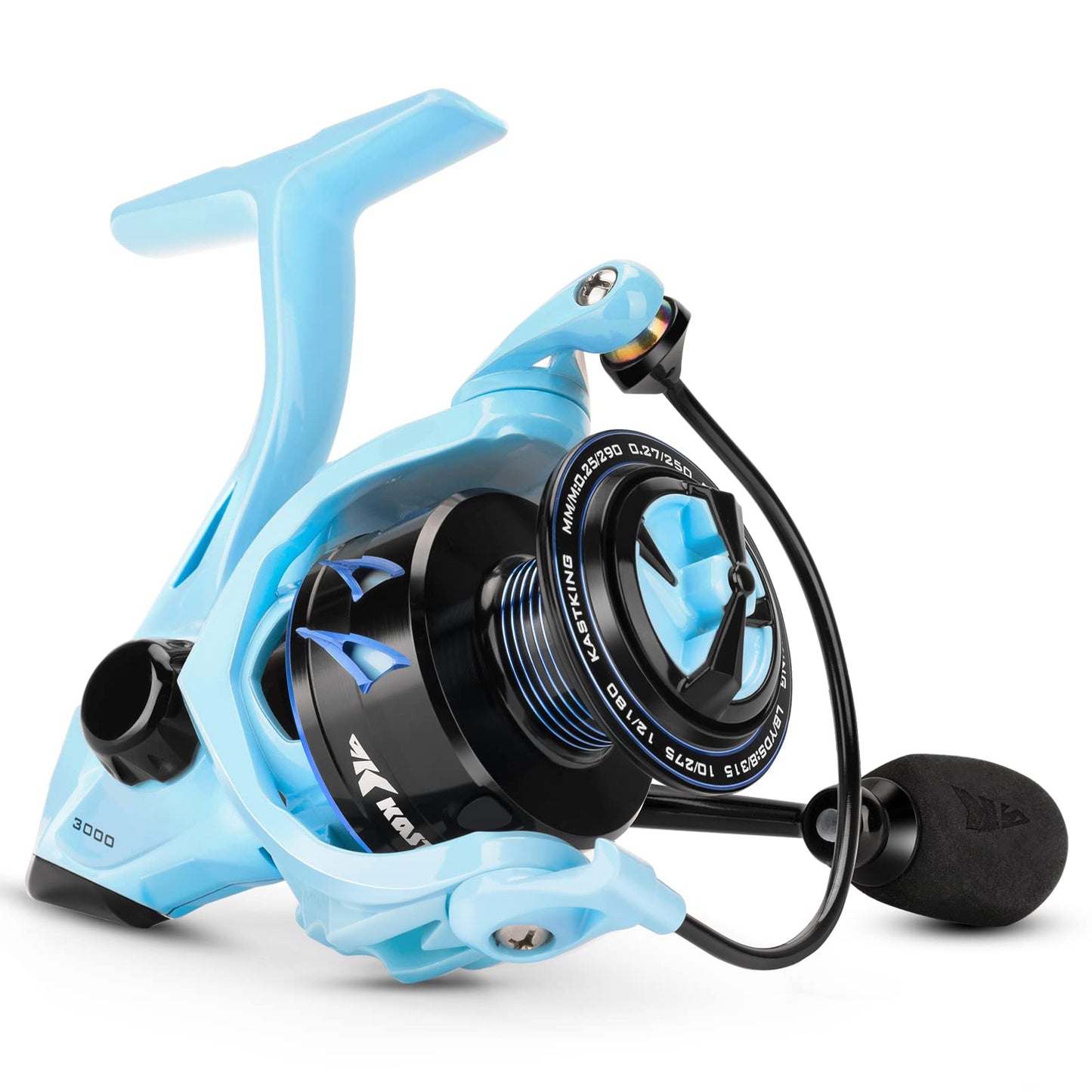 KastKing Spartacus II Fishing Reel - New Spinning Reel – Sealed Carbon Fiber 22LBs Max Drag - 7+1 Stainless BB for Saltwater or Freshwater – Gladiator Inspired Design – Great Features