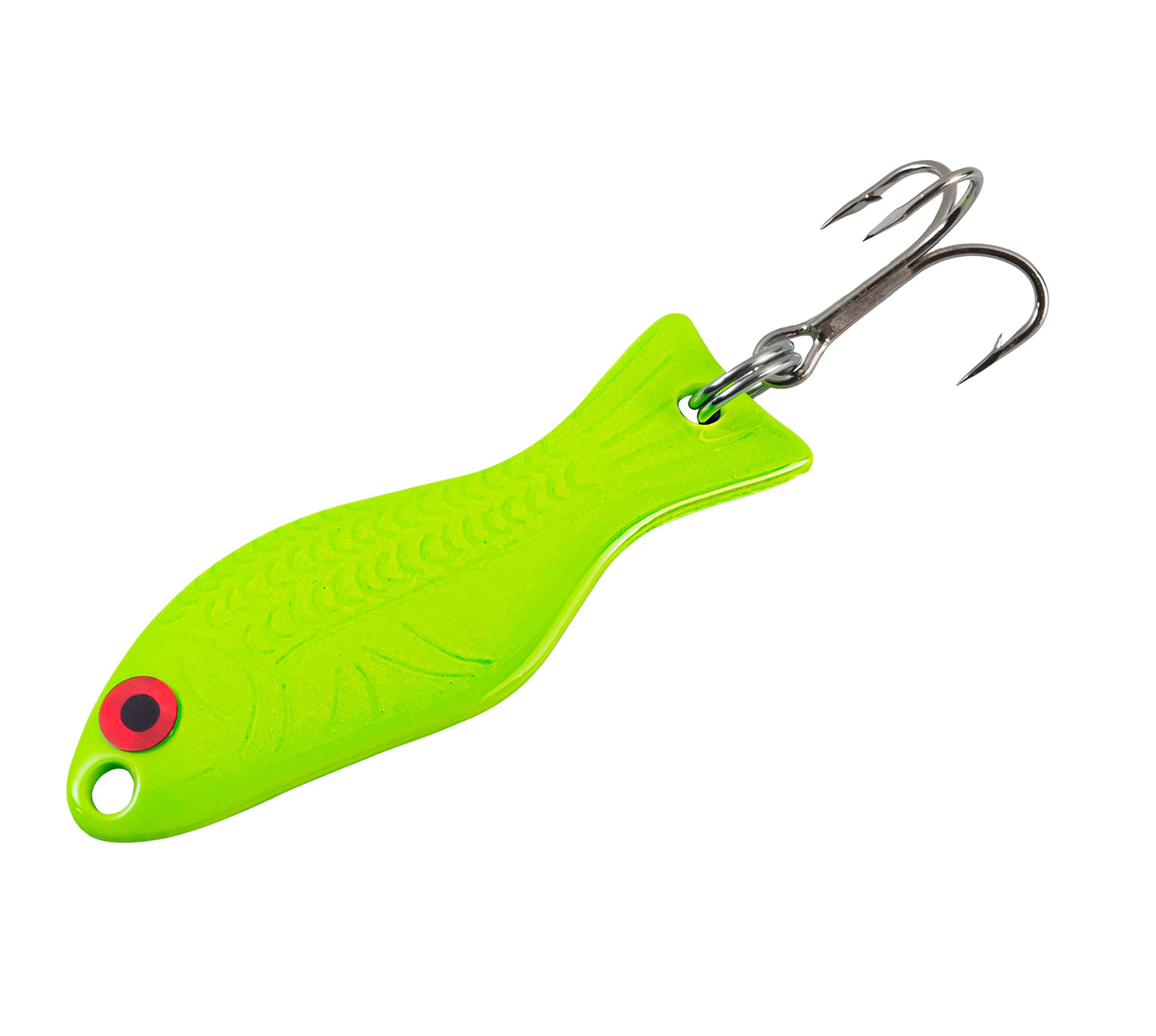 AL's Goldfish Lure Company, Rust Free Goldfish Freshwater Fishing Spoon, Treble Hook, Trout, Salmon, Bass, Walleye, Crappie, Panfish, and Pike. Sizes 3/16 oz., 1/4 oz. or 1/2 oz
