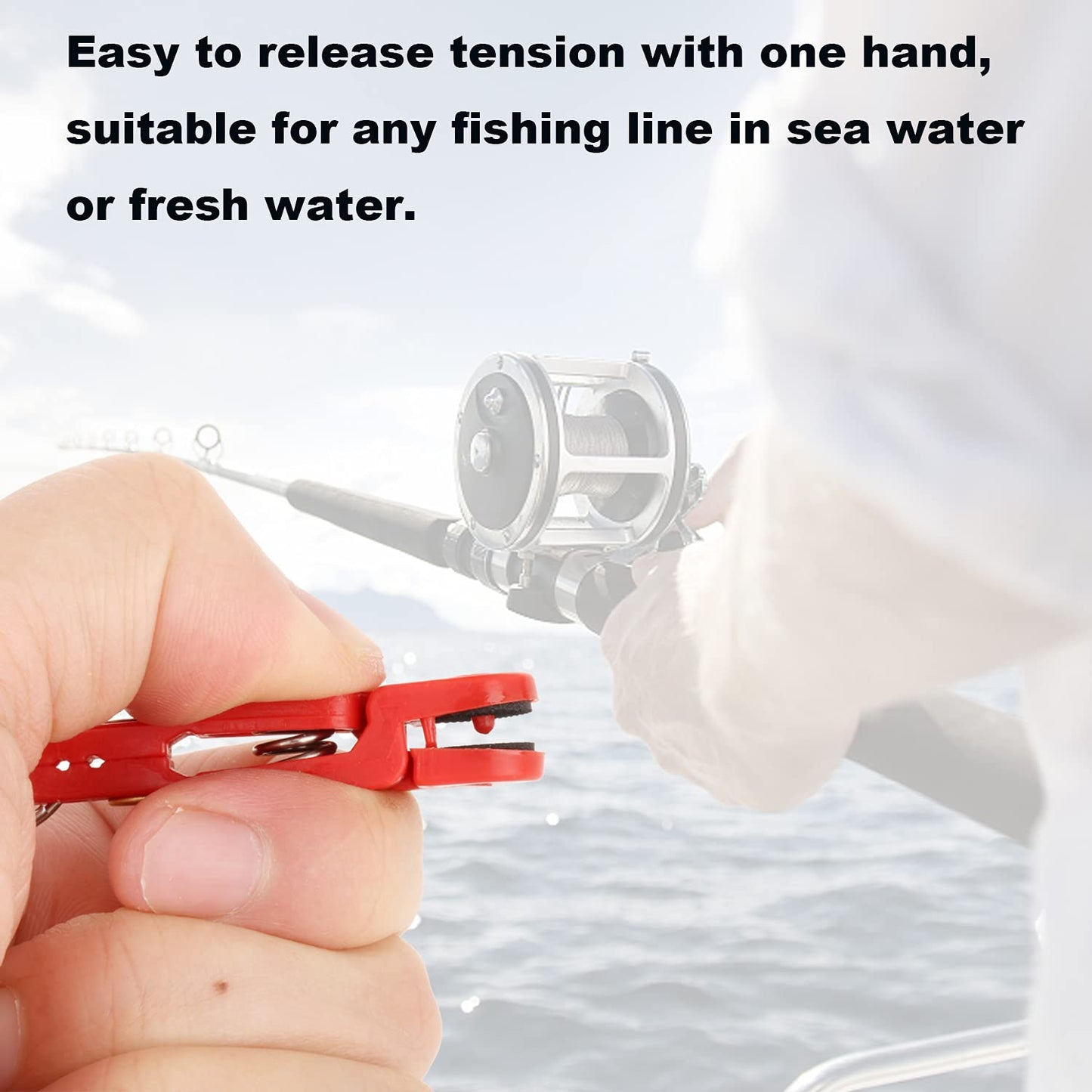 10Pcs Heavy Tension Downrigger Release Clips for Offshore Fishing, Planer Board, Weight, Kite