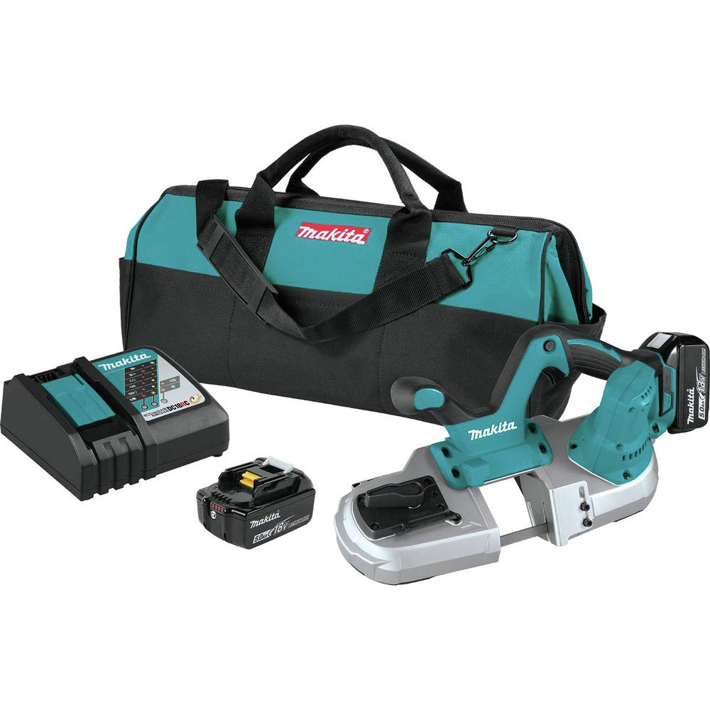 Makita XBP03Z 18V LXT Lithium-Ion Cordless Compact Band Saw, Tool Only