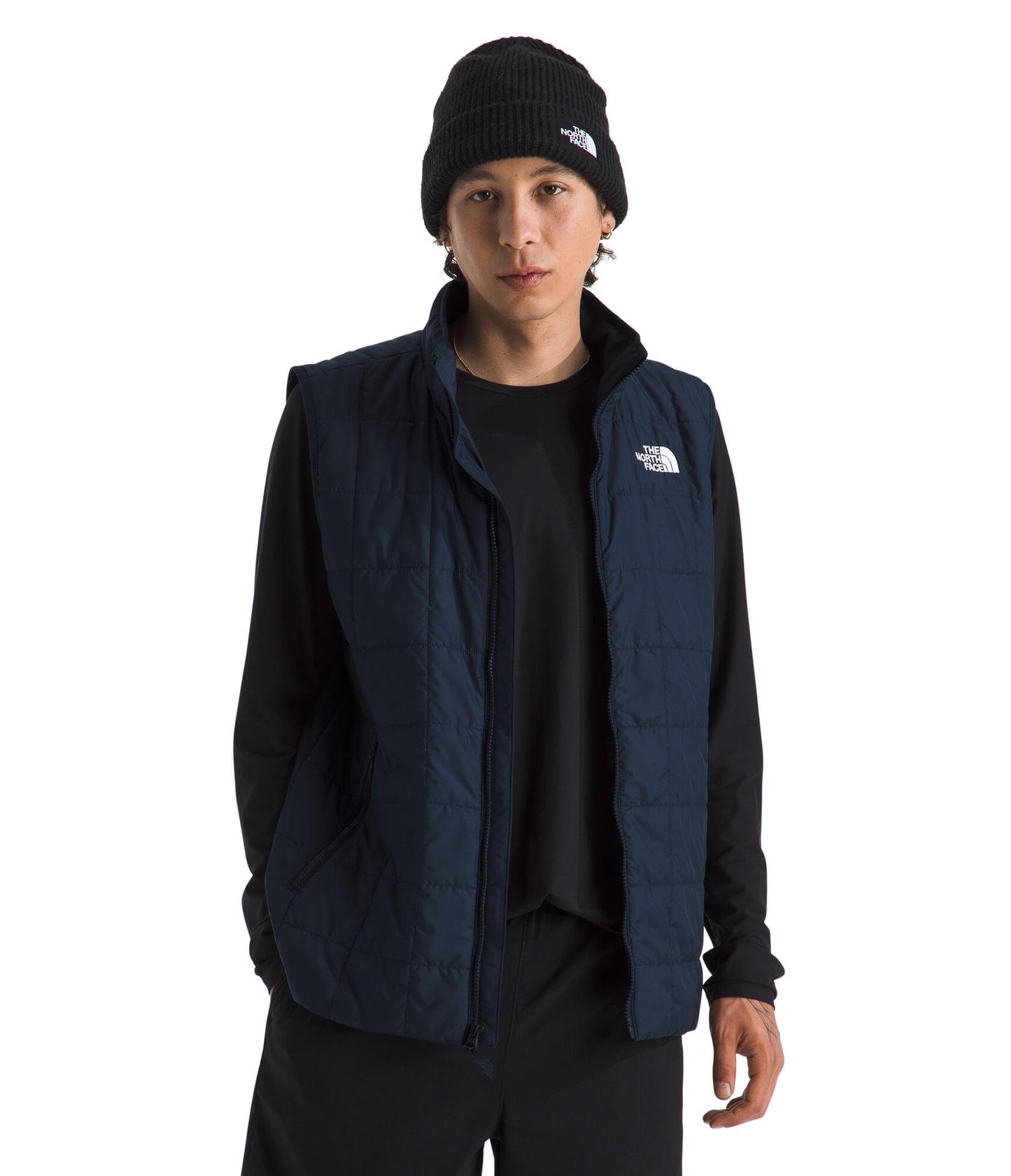 THE NORTH FACE Men's Junction Insulated Vest | Water Resistant With Heatseeker Insulation, Stretch Bindings & Zip Pockets
