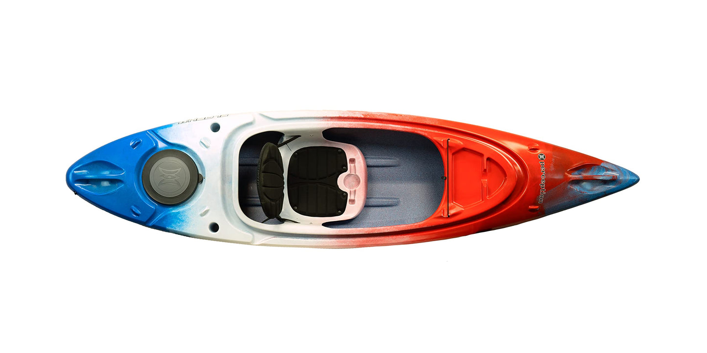 Perception Flash 9.5 | Sit Inside Kayak | Rod Holders and Rear Storage | 9' 6"