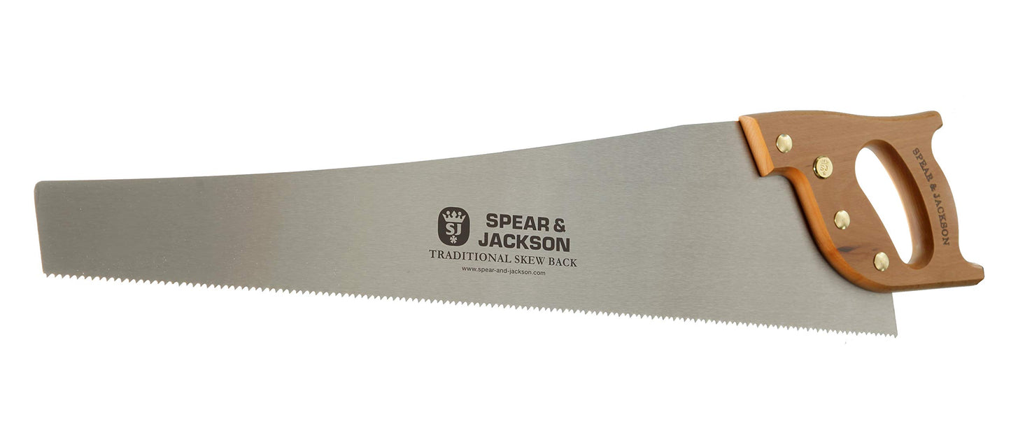 Spear & Jackson 9500R Back Saw, Brown and Silver 22 Inch x 10 ppi