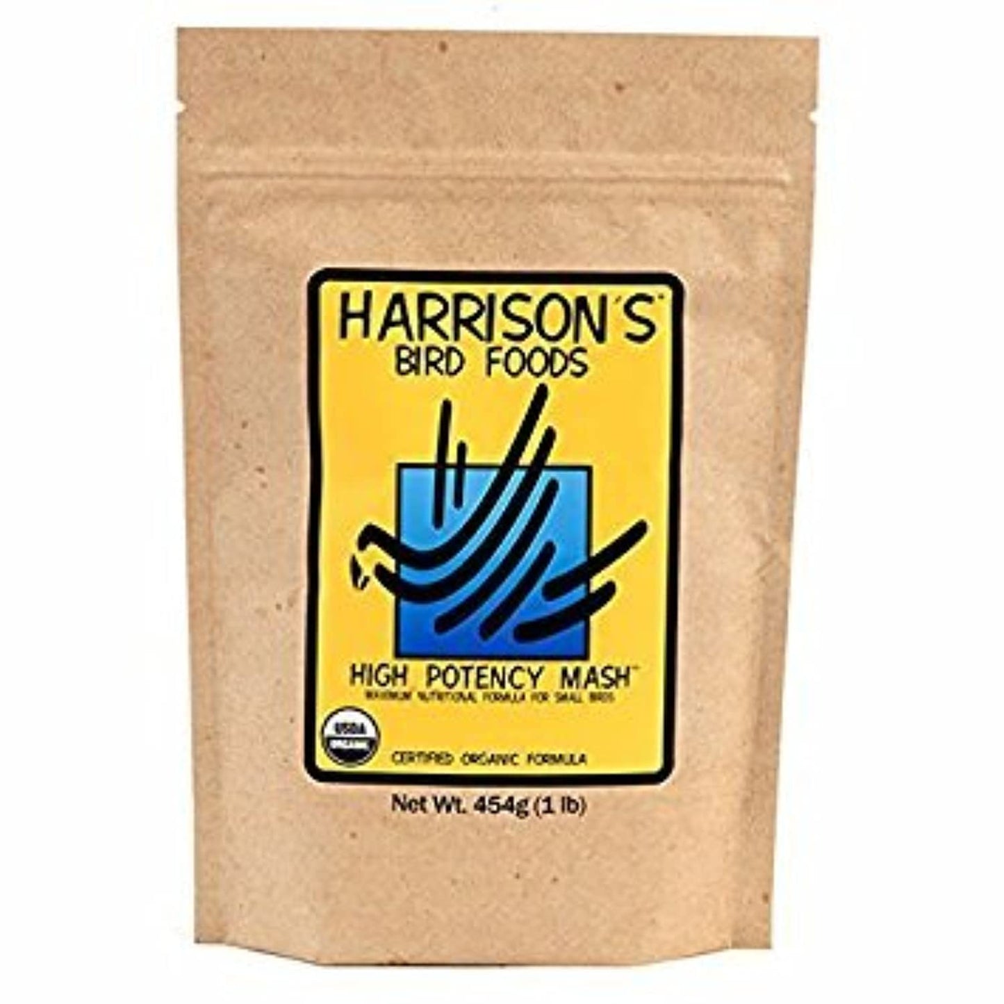Harrison's Bird Foods High Potency Pepper Certified Organic Non-GMO Formula Pet Bird Food