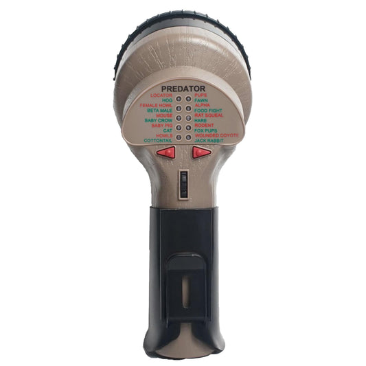 Cass Creek Mega Amp 20X Call, Loudest Handheld Electronic Hunting Caller, 120+ dB Directional Sound, 20 Authentic Calls, Weather-Resistant, Compact and Easy to Carry