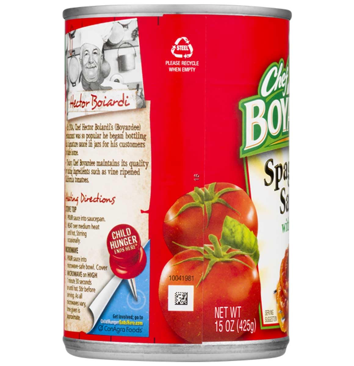 Chef Boyardee Spaghetti Sauce With Meat, 15 Oz Cans (Pack of 24)