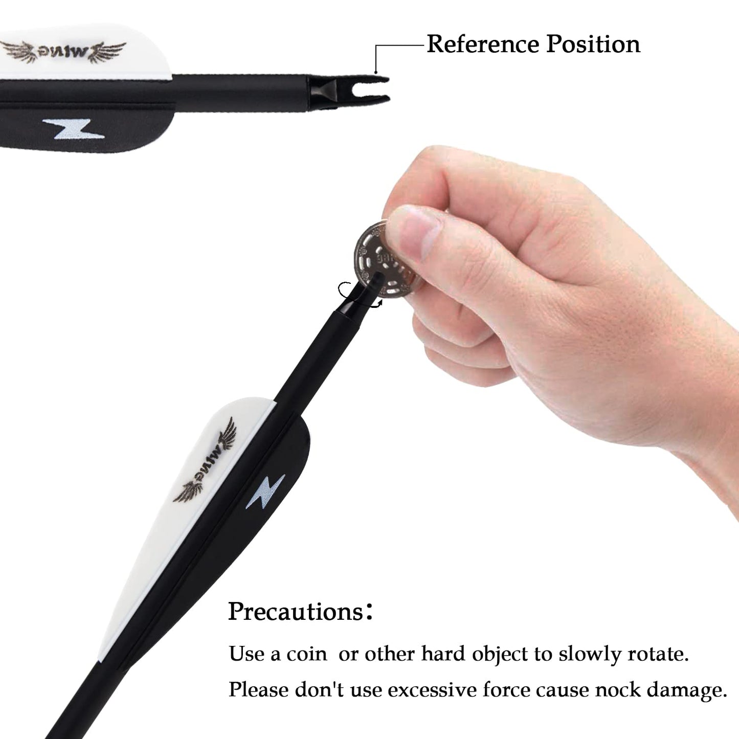 31inch Carbon Arrow Archery Targeting Practice Hunting Arrows for Compound & Recurve Bow with Removable Tips(Pack of 12)