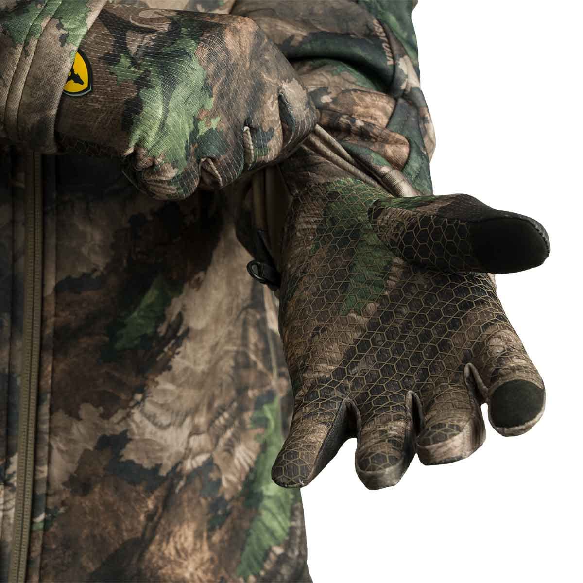 SCENTBLOCKER Shield Series S3 Touch Text Gloves, Hunting Gloves for Men