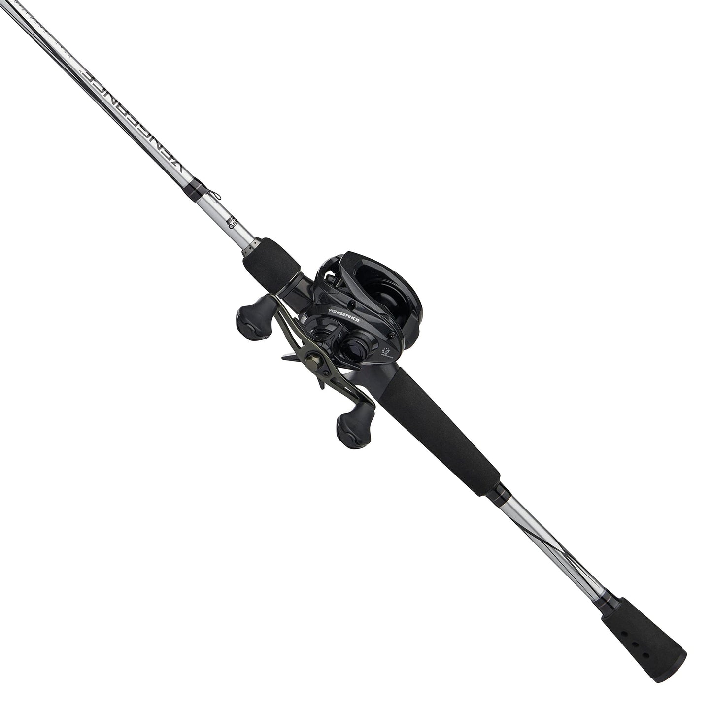 Abu Garcia Vengeance Low Profile Baitcast Reel and Fishing Rod Combo