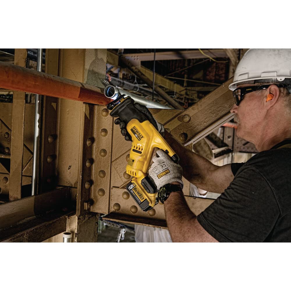 DEWALT 20V MAX Reciprocating Saw, 3,000 Strokes Per Minute, Variable Speed Trigger, Bare Tool Only (DCS380B)