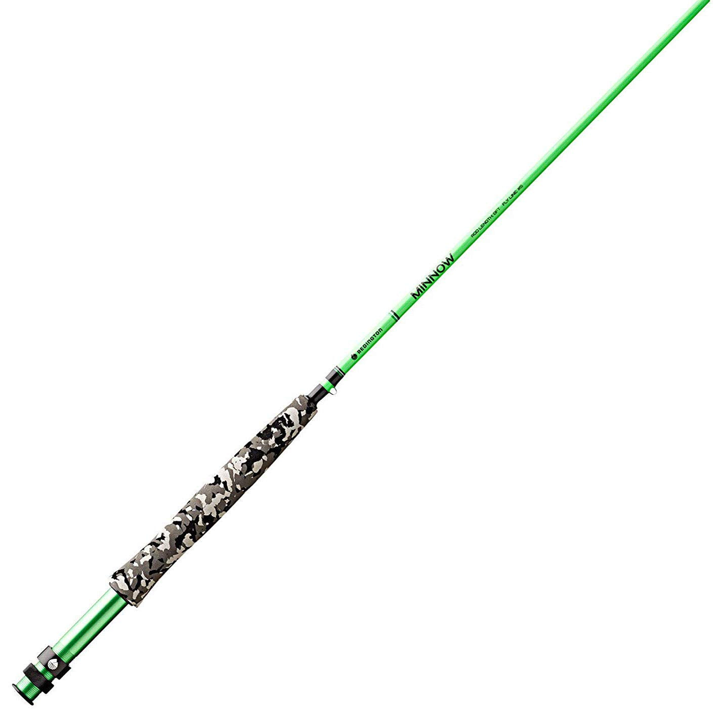 Redington Minnow Fly Fishing Rod for Young Anglers, Neon Green