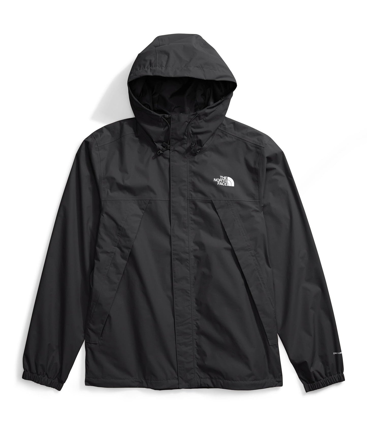 THE NORTH FACE Men's Antora Waterproof Jacket (Standard & Big Size) | Windproof & Waterproof Rain Coat, Adjustable 3-Piece Hood, TNF Black-NPF, X-Large