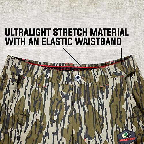 Mossy Oak Men's Lightweight Camo Hunting Pants Tibbee