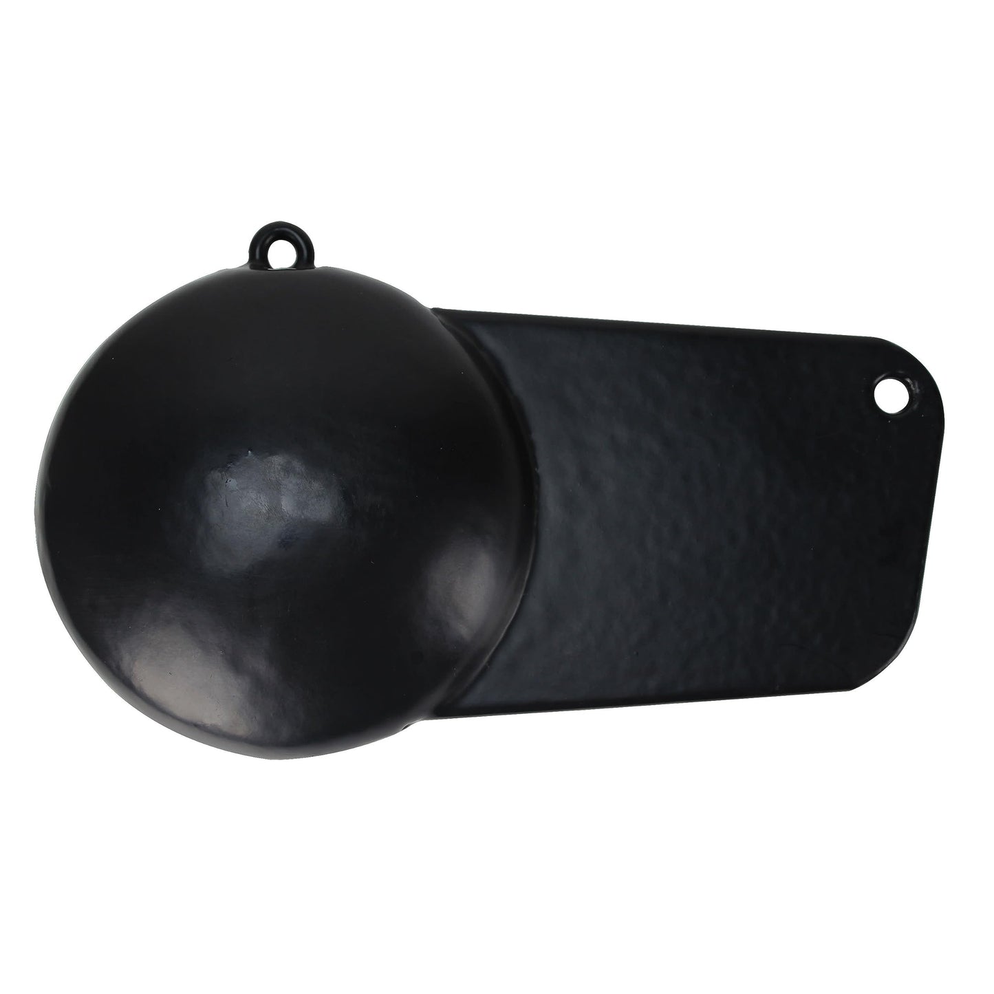 Extreme Max 3006.6747 Pancake Downrigger Weight with Protective Coating - 8 lbs.,Black
